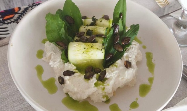 Gözler Onda: Peynirli Kabak Salatası
