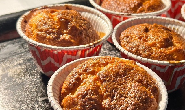 Tam Bir Kış Keki: Airfryer'da Limonlu Cupcake