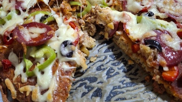 Diyete Uygun: Proteini Bol Pizza
