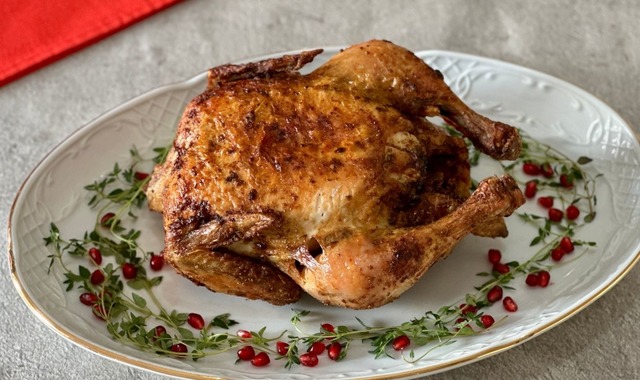 En Kolay Haliyle: Airfryer'da Bütün Tavuk