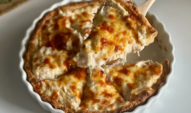 Beşamel Soslu: Tavuklu Tart
