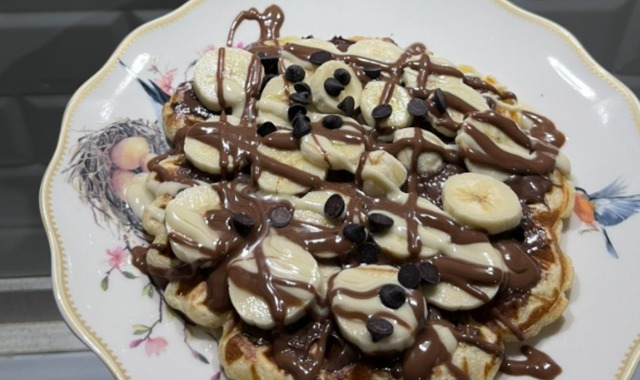 Tatlı Molası: Muzlu Waffle