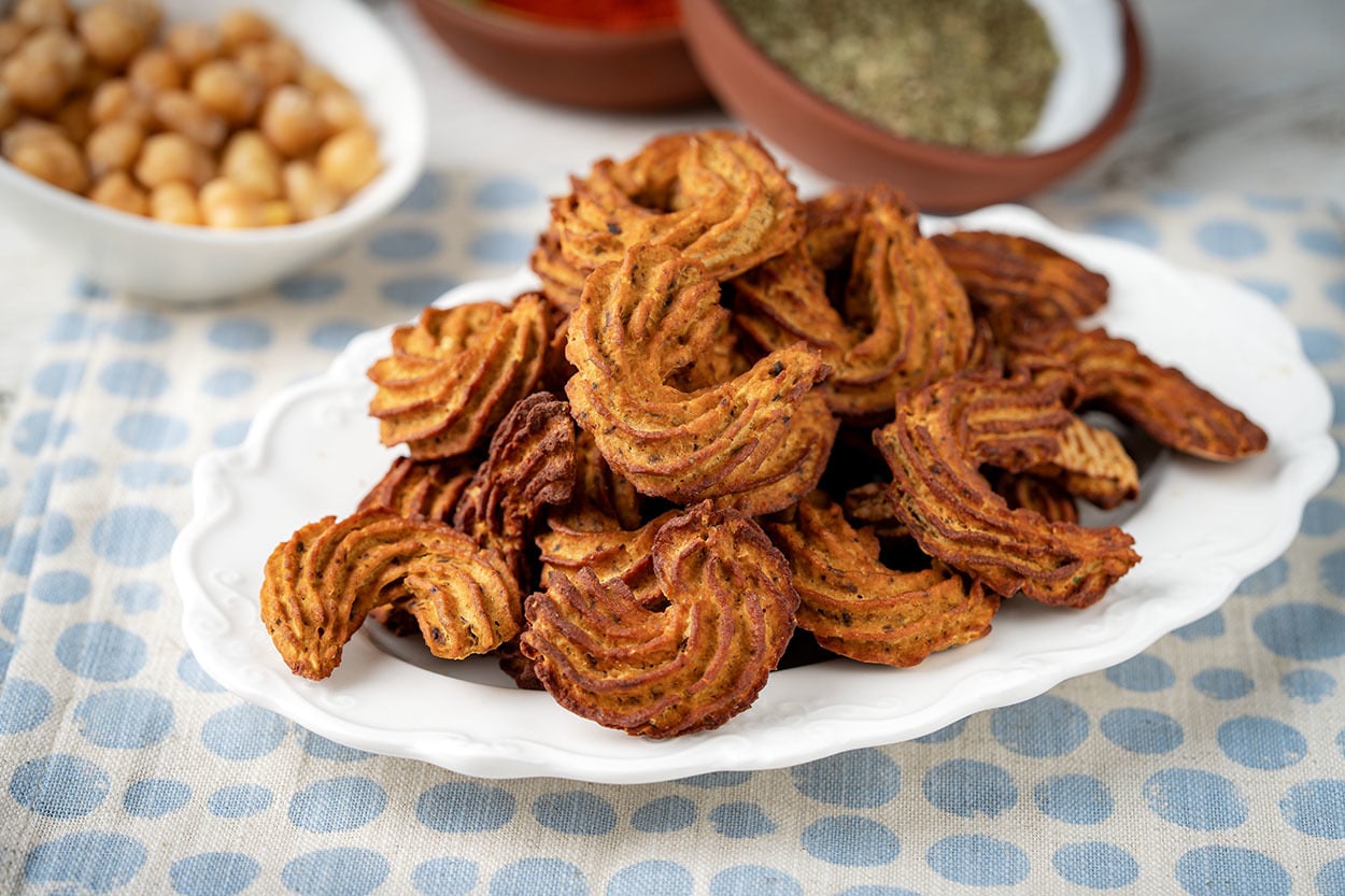 Sağlıklı Cips: Baharatlı Nohut Cipsi 