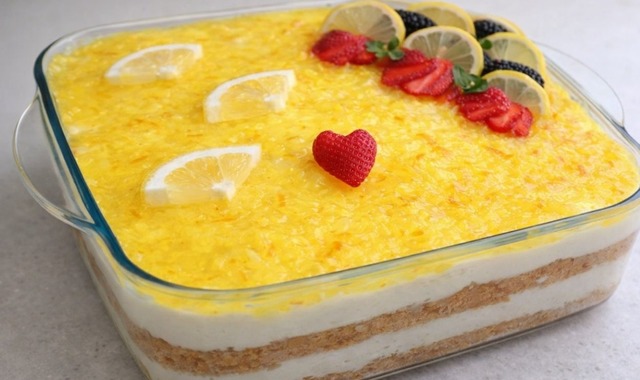 Ferah Ferah: Limonlu Yaş Pasta