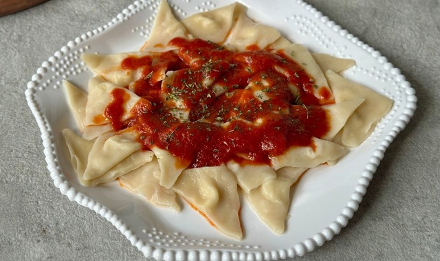 Yöresel Peynirli Mantı: Kaypak