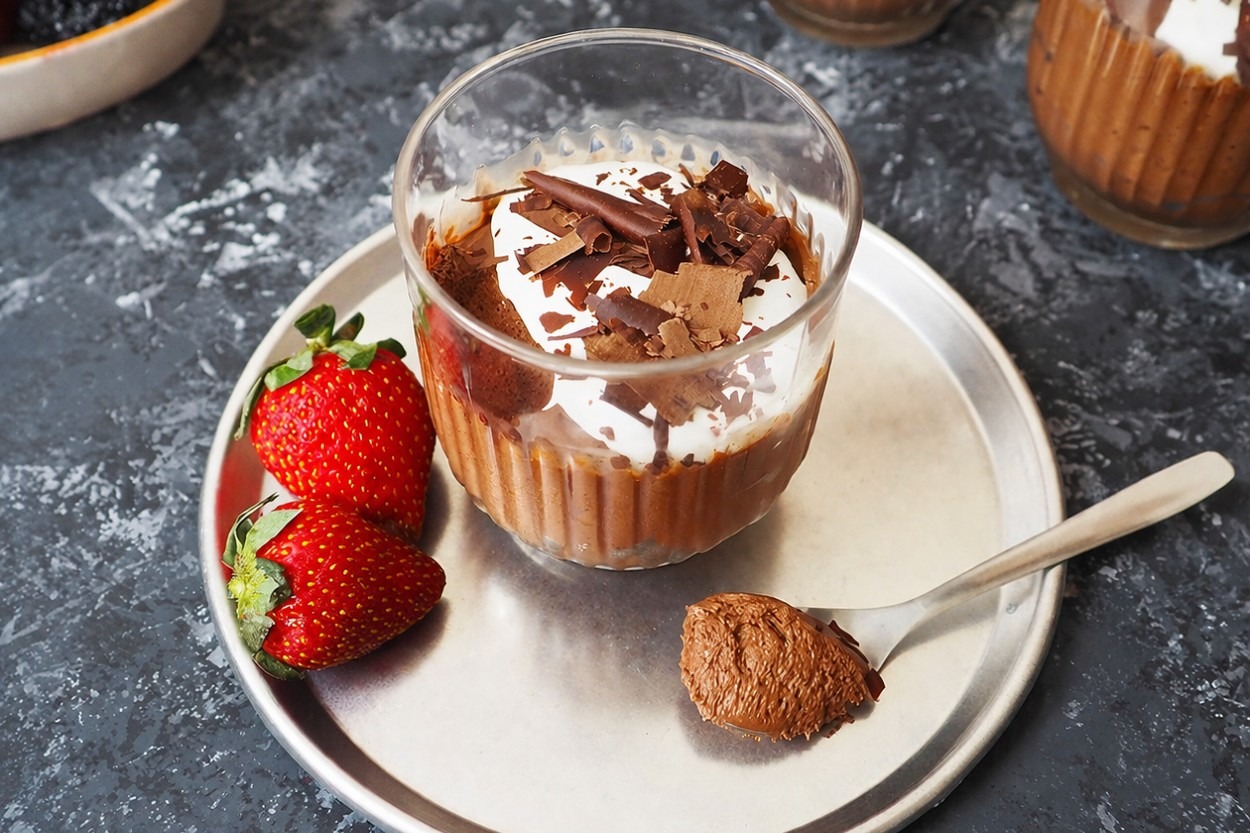 Sadece İki Malzemeyle: Çikolata Mousse