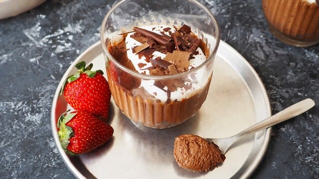 Sadece İki Malzemeyle: Çikolata Mousse