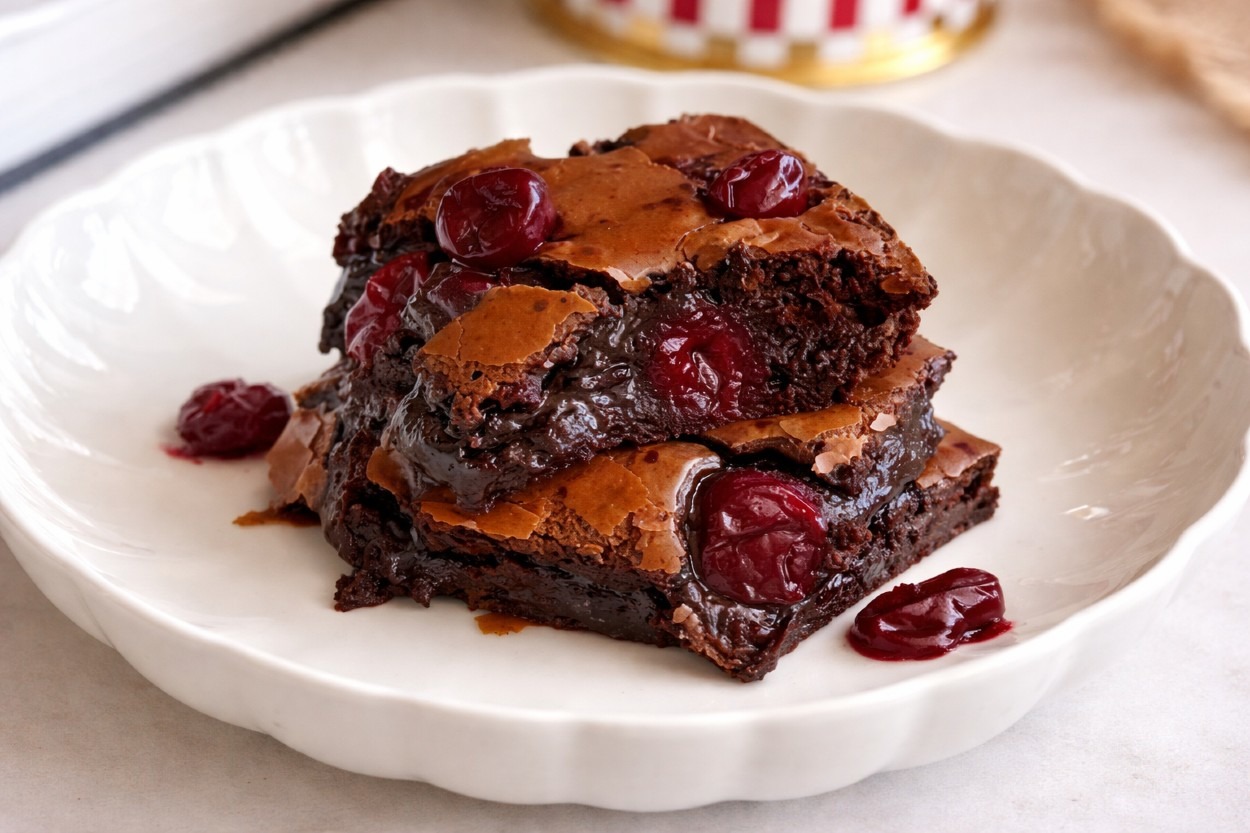Ölçüsü Tam Tutar: Vişneli Brownie
