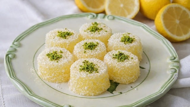 Kolay Tatlı: 4 Malzemeli Limonlu Lokum