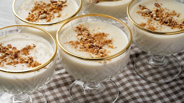 Yeşil Çay Aromalı: Bademli Sütlaç
