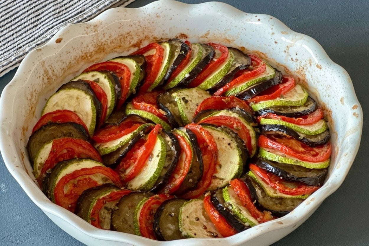 Ratatouille da Denir: Fırında Sebze Dizmesi