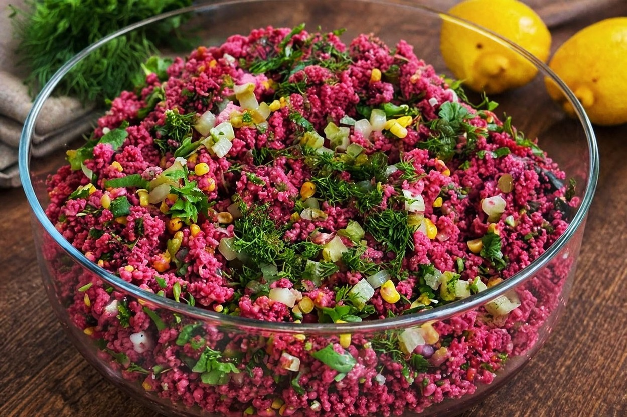 Nefis Rengiyle: Şalgamlı Kısır
