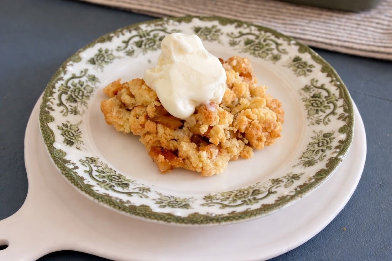 Elmalı Dolgusuyla: Crumble