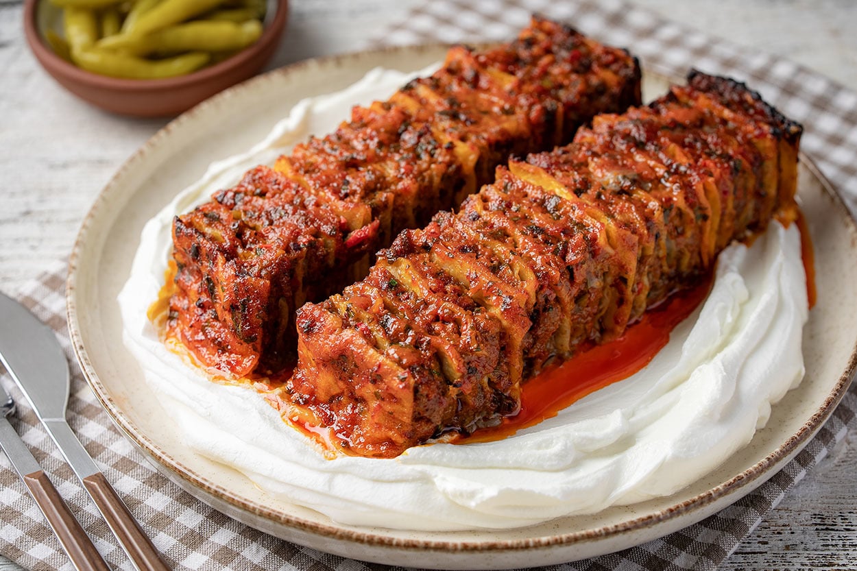 Şişte Kat Kat: Fırında Lavaş Kebabı