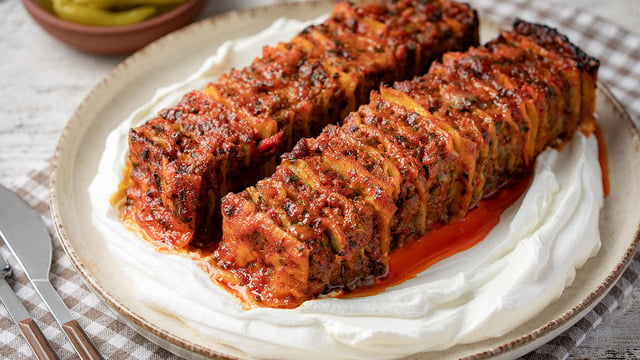 Şişte Kat Kat: Fırında Lavaş Kebabı