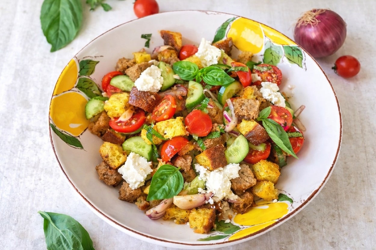 Toskana Salatası: Panzanella
