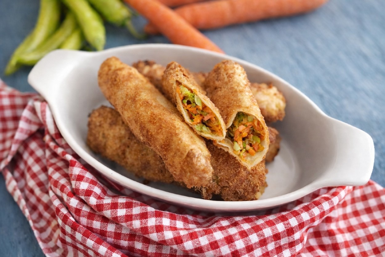 Sebze Sevenlere: Çin Böreği (Spring Rolls)
