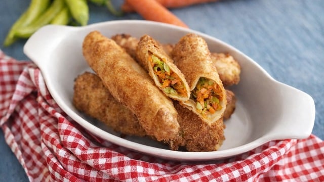 Sebze Sevenlere: Çin Böreği (Spring Rolls)