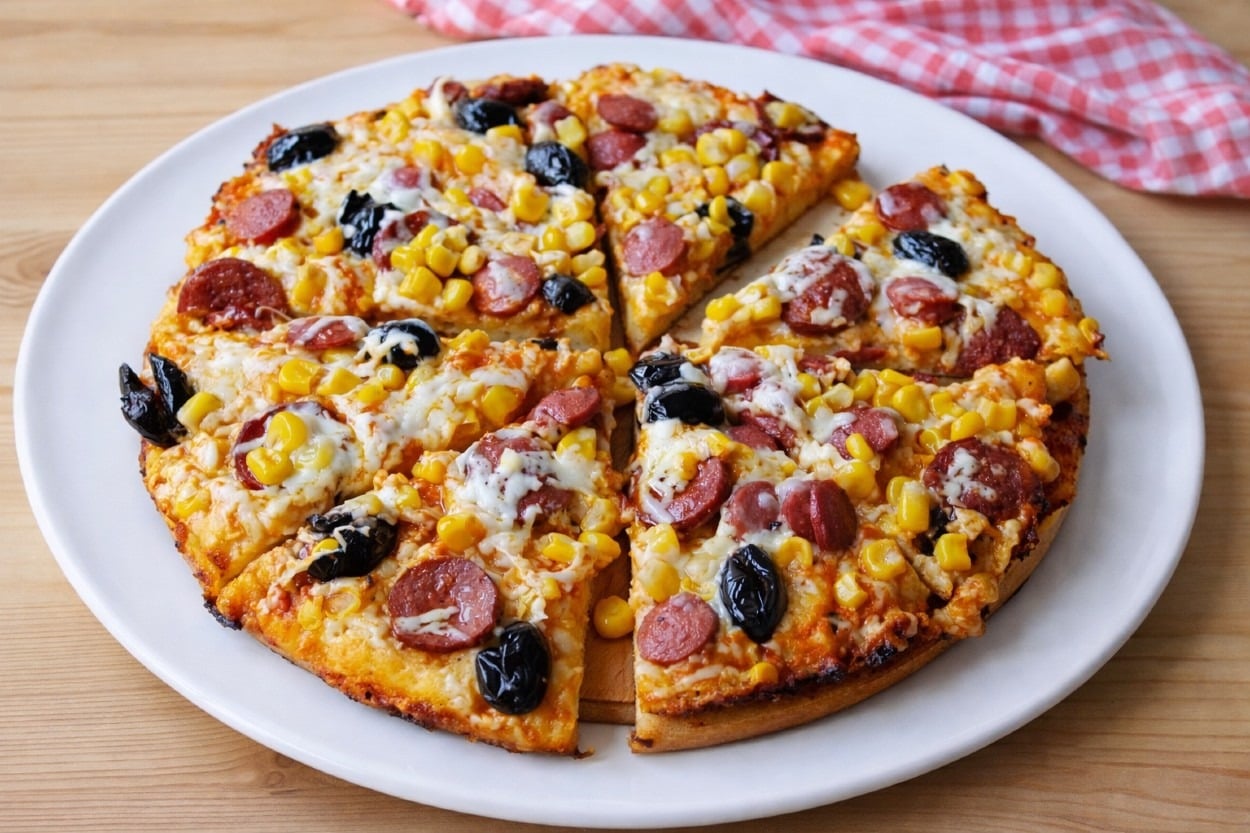 Hamur Yoğurmadan, Mayalandırmadan: Tavada Pizza