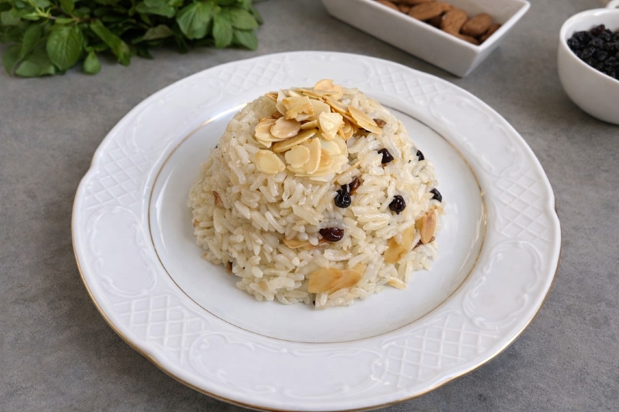 Nohut Kıskandı: Bademli Pilav