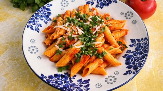 Restoranlardan Transfer: Arabiata Soslu Makarna