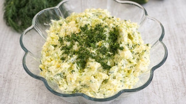 Evdeki Malzemelerle: Salatalıklı Patatesli Meze