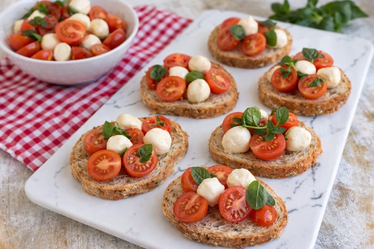 İtalya'dan Lezzetli Başlangıç: Bruschetta
