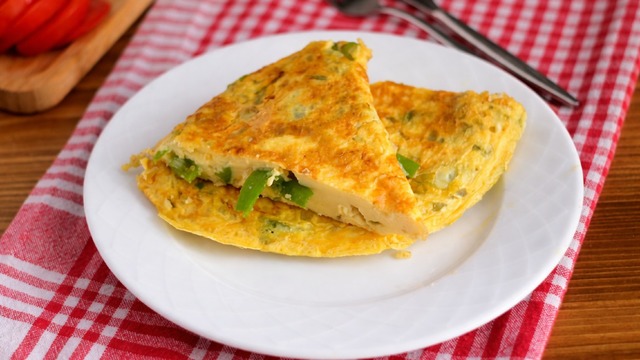 Klasik Lezzet: Biberli Omlet