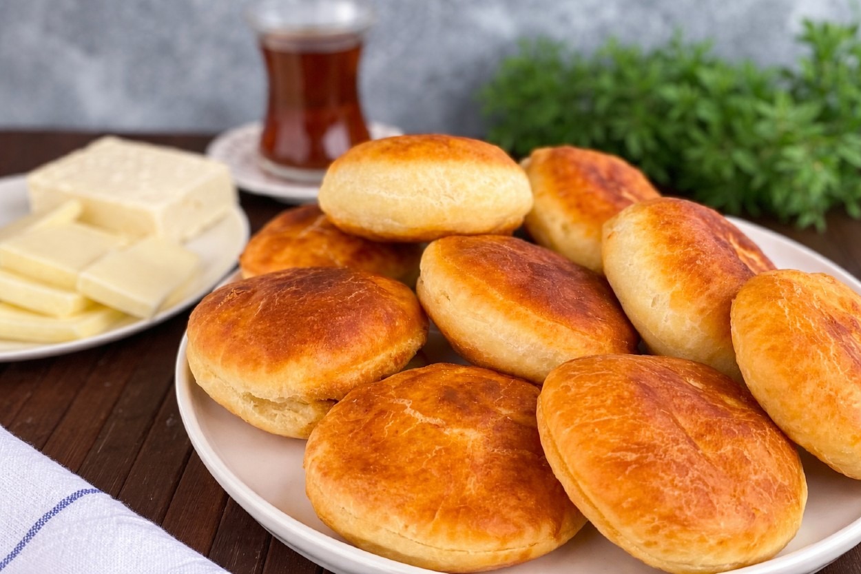Puf Puf: Kabartma Tozlu Yağ Çekmeyen Pişi