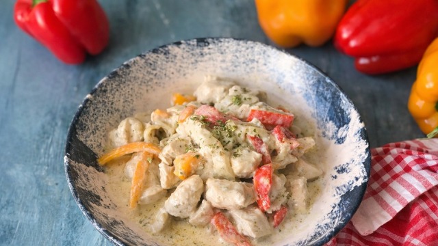 Mükemmel Uyum: Kremalı Tavuk Sote