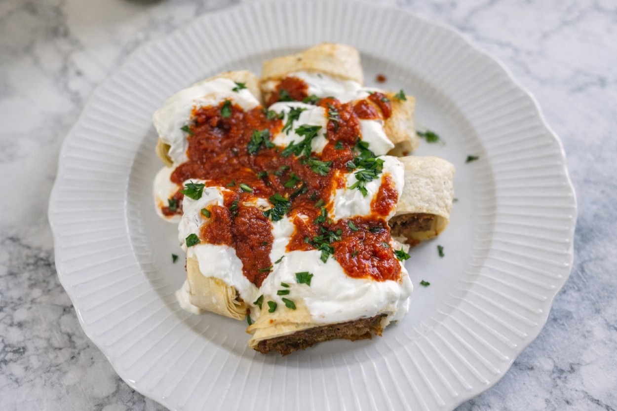 En Kolayı: Yufkadan Beyti Kebap