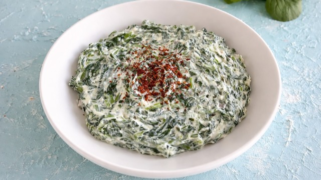 Şahane Bir Meze: Ispanak Tarator