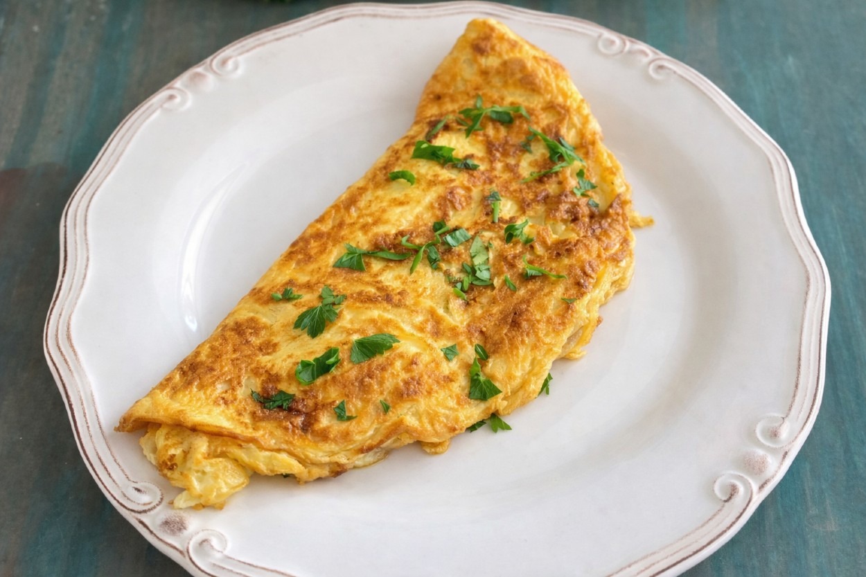 Tok Kıvamıyla: Yoğurtlu Omlet