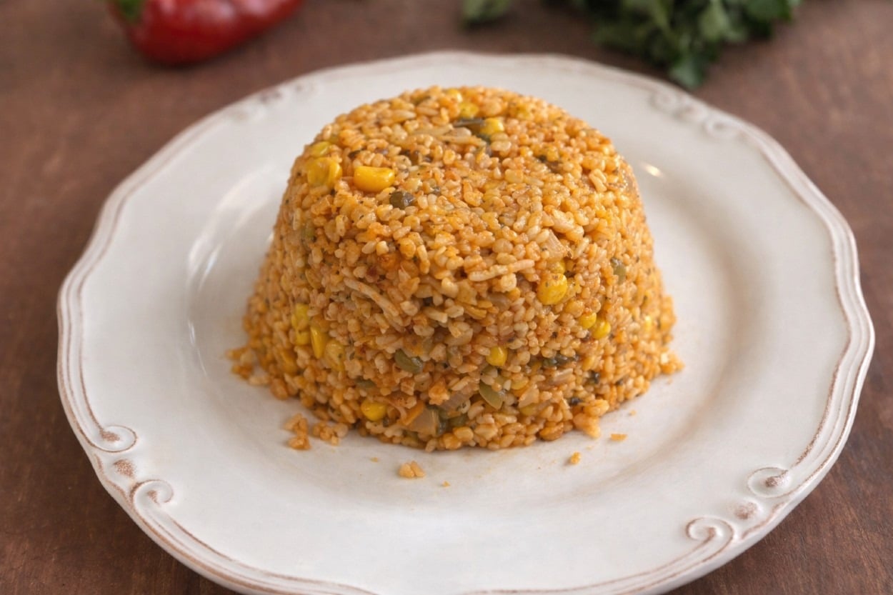 Şehriyesi de Var: Mısırlı Bulgur Pilavı