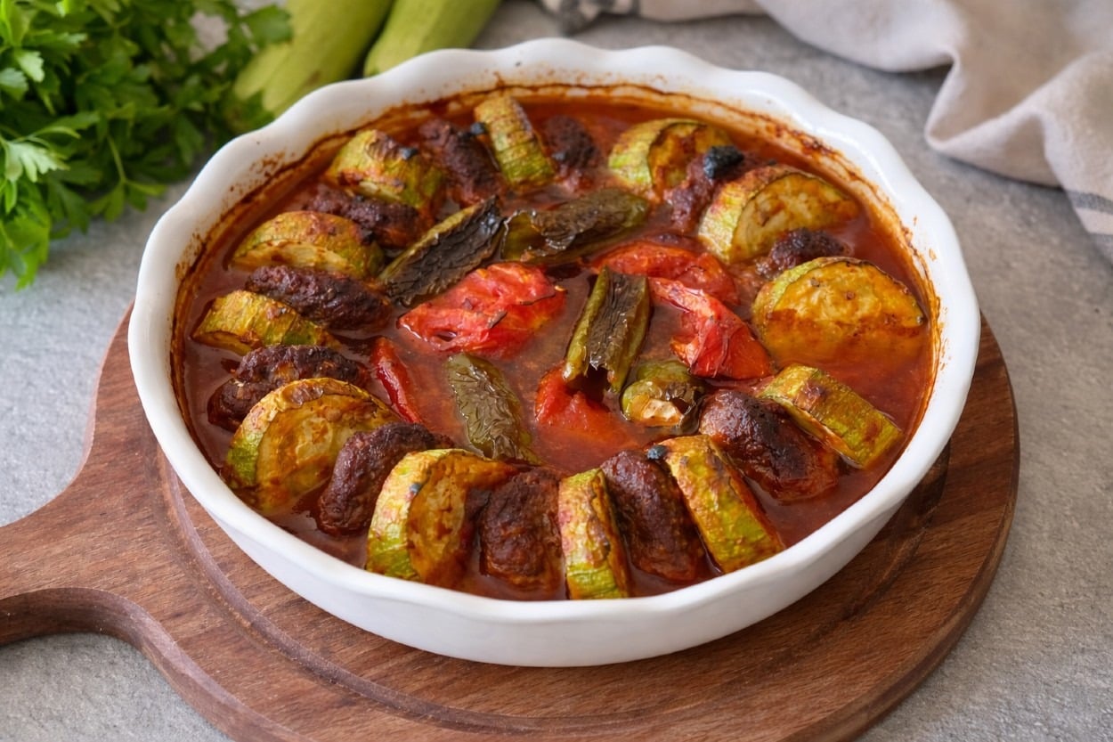 Akşamın Yemeği: Kabak Kebabı