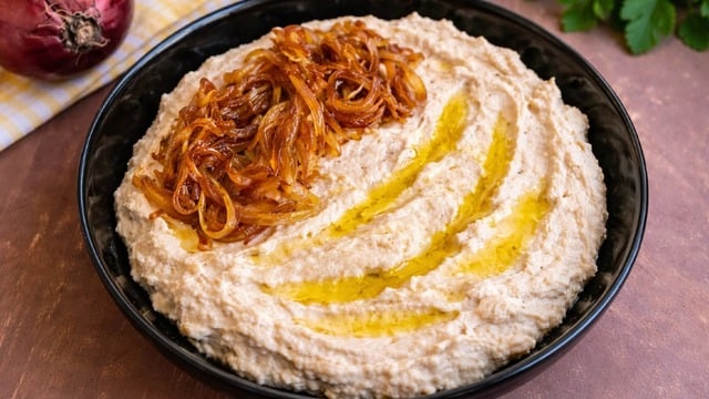 Yumuşacık Dokulu: Kuru Fasulye Humusu