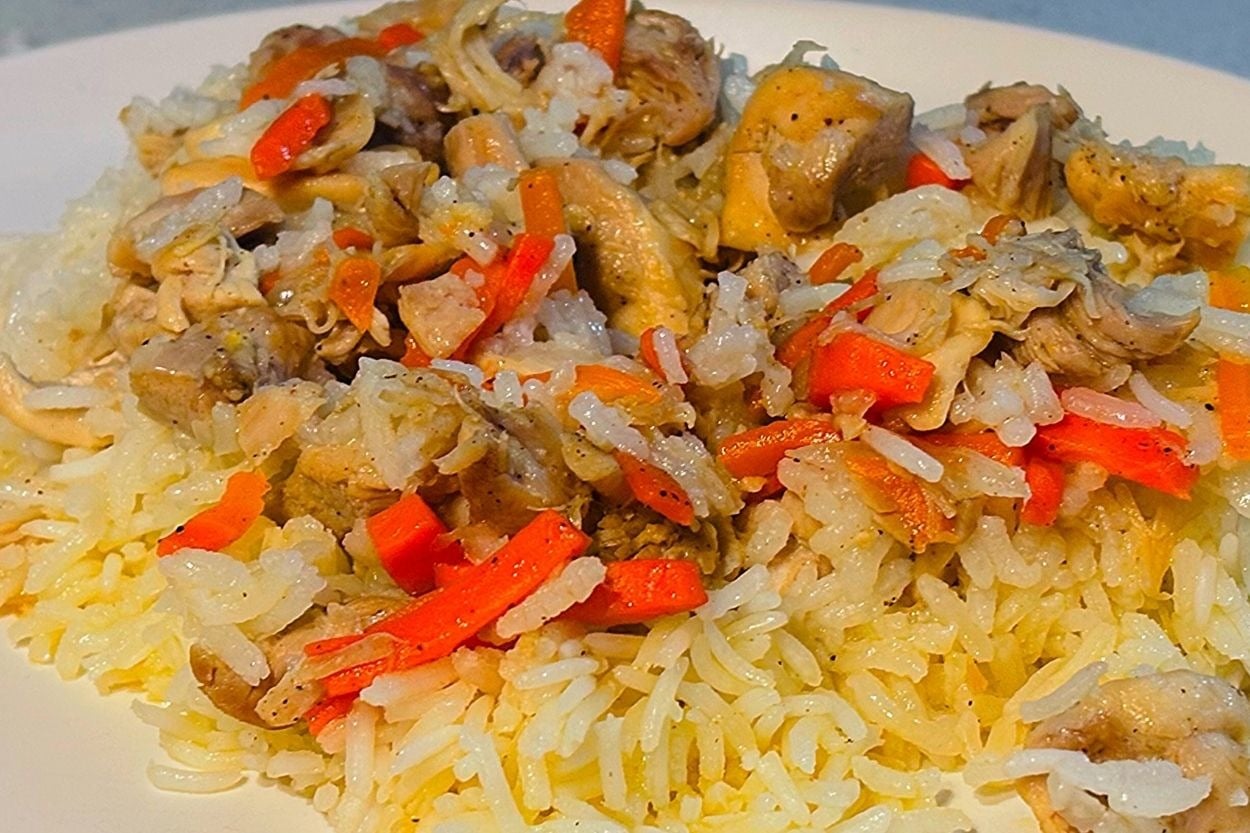 Tane Tane: Tam Ölçülü Tavuklu Özbek Pilavı