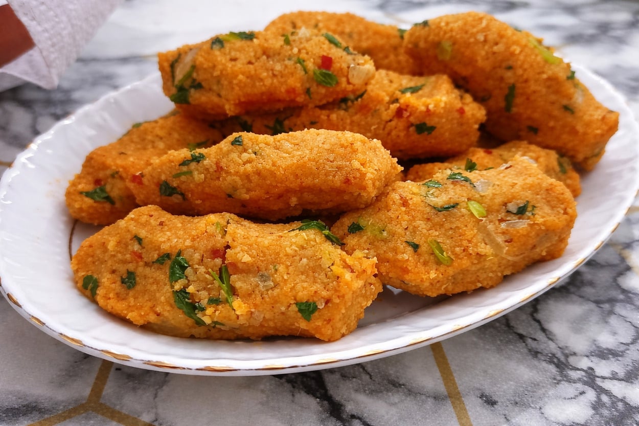 Aylin'in Tarifi: Yeşil Soğanlı Kırmızı Mercimek Köftesi