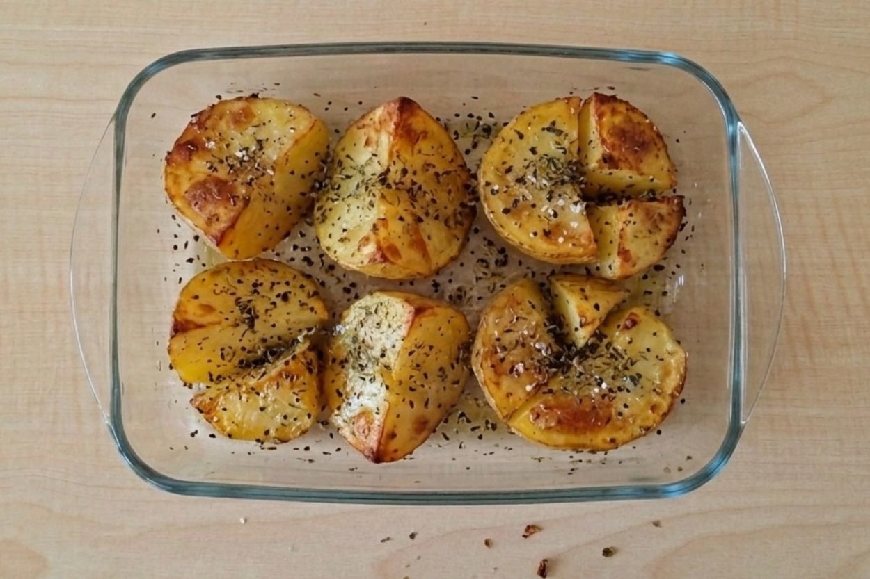 Samet'in Tarifi: Fırında Kekikli Patates