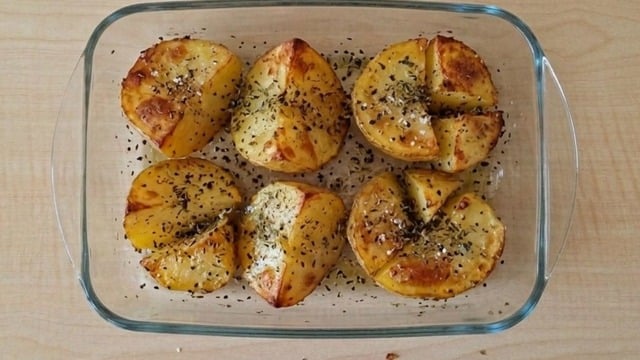 Samet'in Tarifi: Fırında Kekikli Patates