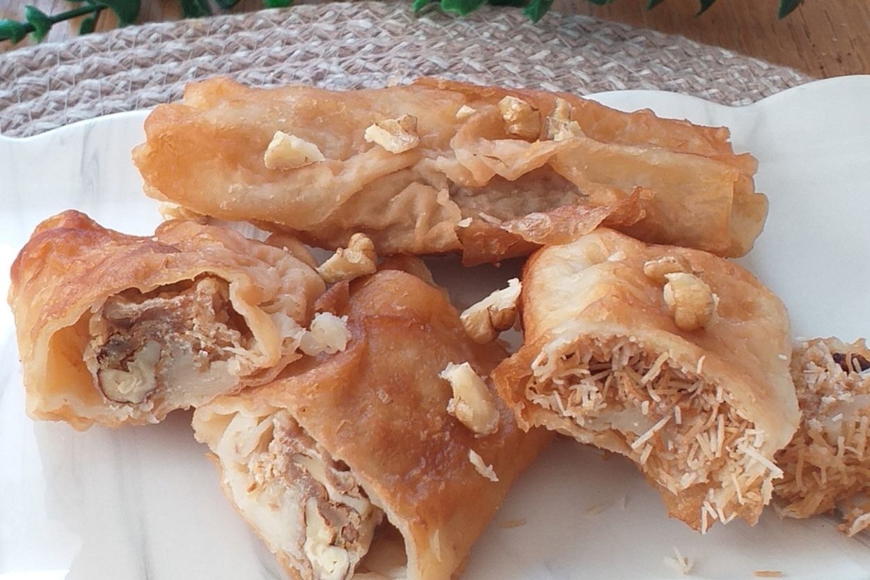 Aysun'un Tarifi: Yufkalı Kadayıf Dolması