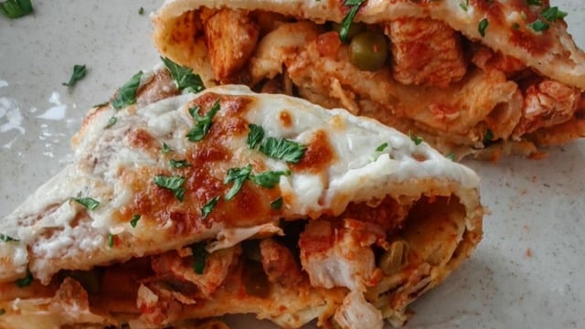 Gözde'nin Tarifi: Hindi Etli Krep Bohça