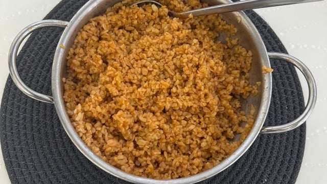 Şeyma'nın Tarifi: Tane Tane Bulgur Pilavı 