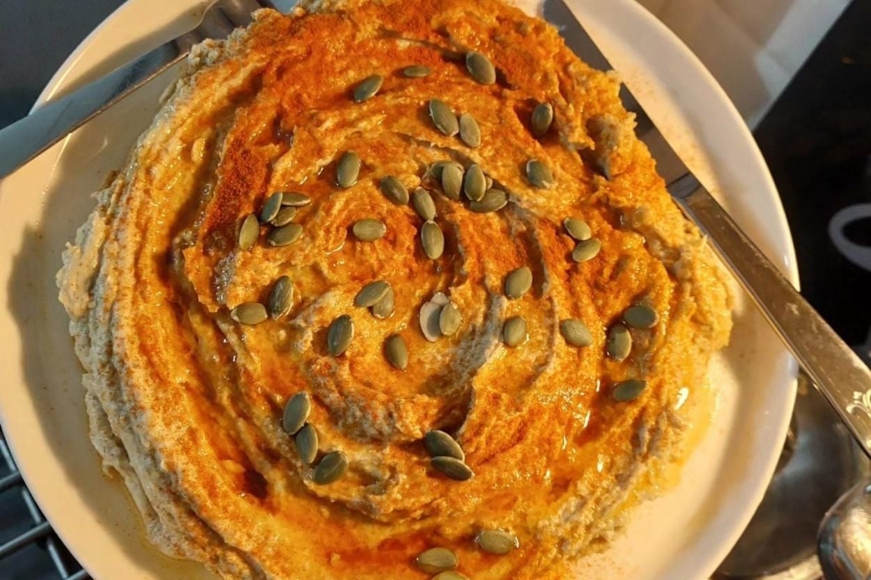 Kremamsı: Kabak Çekirdekli Humus