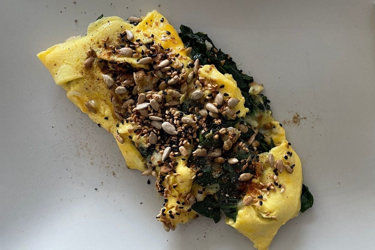 Vitamin Deposu: Ispanaklı Pratik Omlet