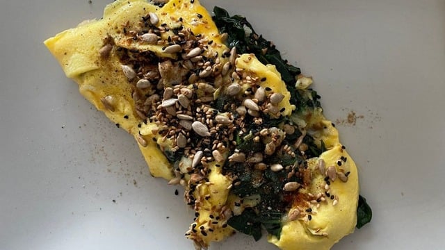 Vitamin Deposu: Ispanaklı Pratik Omlet