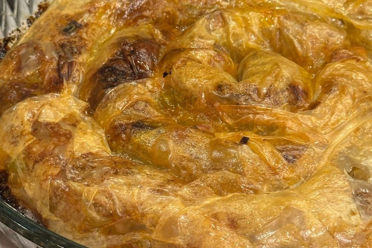Mis Gibi: Pirinç Yufkasından Pırasalı Börek