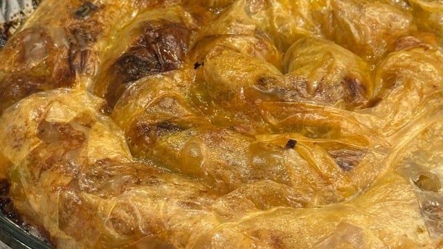 Mis Gibi: Pirinç Yufkasından Pırasalı Börek
