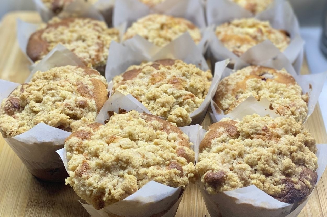 Kahve Molalarına: Taze Meyveli Muffin