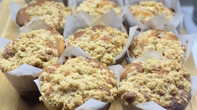 Kahve Molalarına: Taze Meyveli Muffin